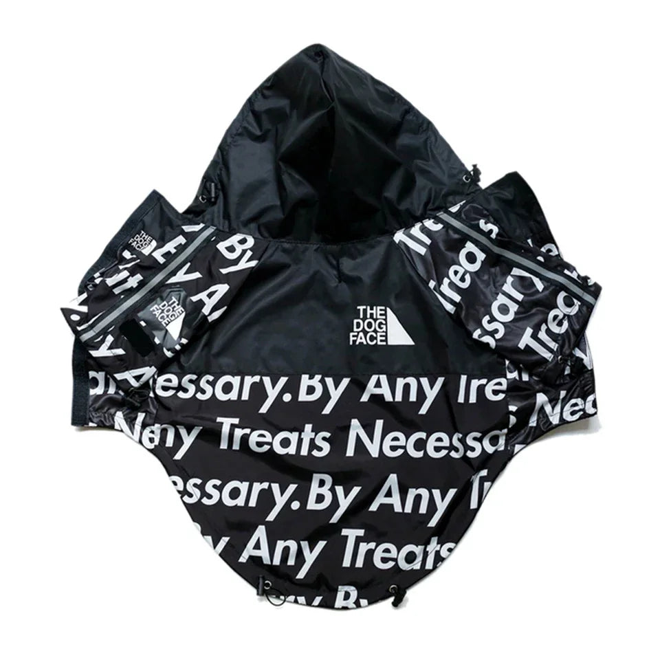 Raincoat Windbreaker Jacket Fashion Dog Clothes Dog FANS