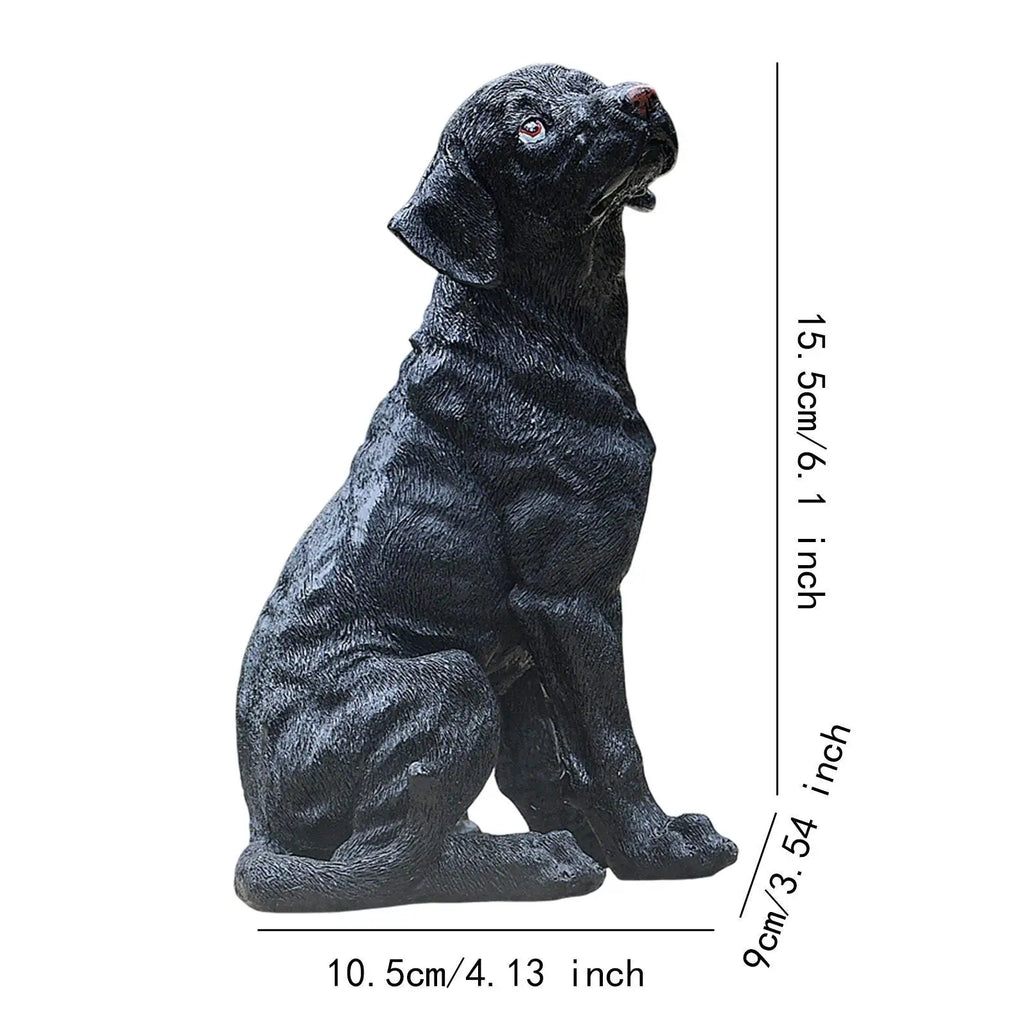 Tabletop Dog Sculpture for Indoor And Outdoor
