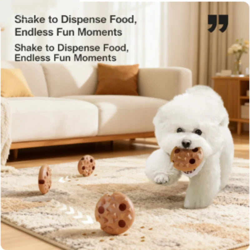 Pet Treat Dispenser Cookie Shaped