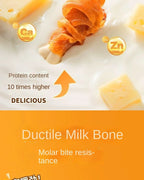 Nutritious Chicken Duck Wrapped In Cowhide Sticks Calcium Milk Sticks