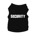 Dog T-shirt for Small Dogs Cotton Security Shirt Pet Outfits