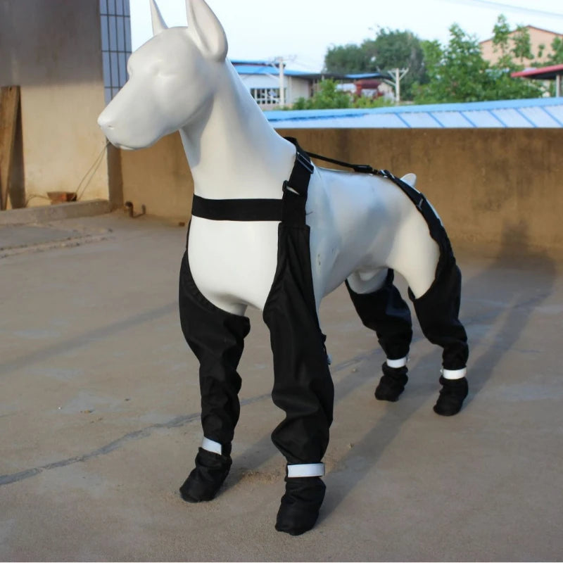 Outdoor Shoes Reflective Boots Anti Slip Sturdy Casual Solid Color Pet Shoes Foot wrapped Pet Product