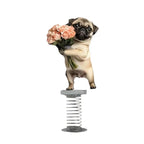 Lovely Dog Acrylic Spring Shaking Head Ornaments Car Dashboard