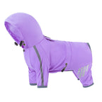 Raincoat Reflective Waterproof Rain Coat Small Medium Dogs