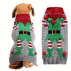 Dog Christmas Sweater Outfits for stocking stuffers