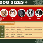 Small Medium Festive Christmas Costumes - Santa Claus Dog Suit with Hoodie