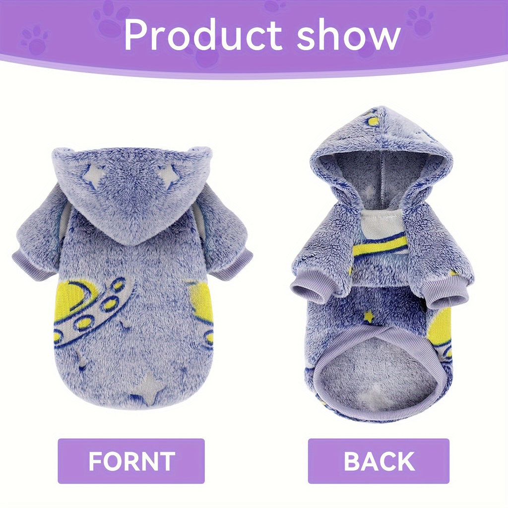 Pajamas Fall Winter Fleece Sweaters For Small Dogs