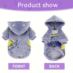 Pajamas Fall Winter Fleece Sweaters For Small Dogs