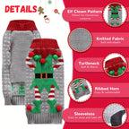 Dog Christmas Sweater Outfits for stocking stuffers