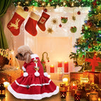 Christmas Red Dress Small Warm  Apparel Winter