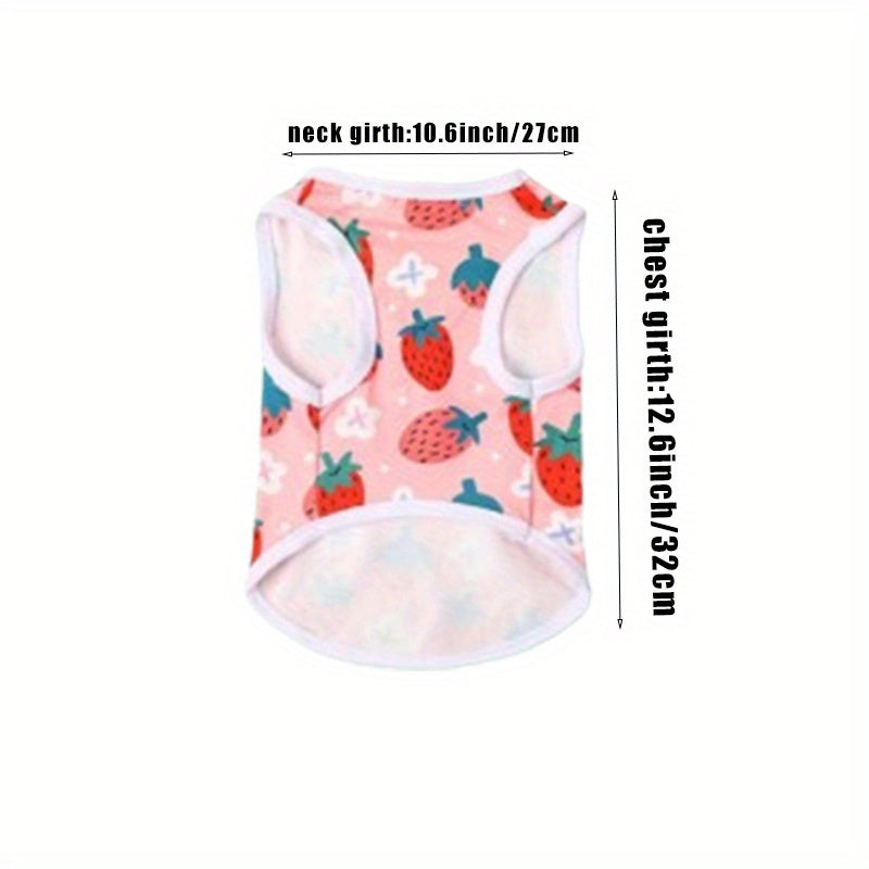 25 PACK Shirts Printed Breathable Cartoon T Shirt for Dogs (Size: S)